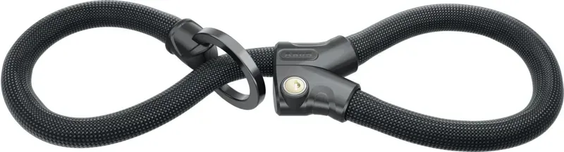 Abus Infinity Loop 1806K 6mm 4.6ft Key Plus Chain Lock in Black