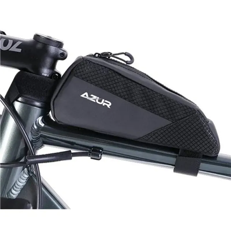 Azur Top Tube Bag in Black-1