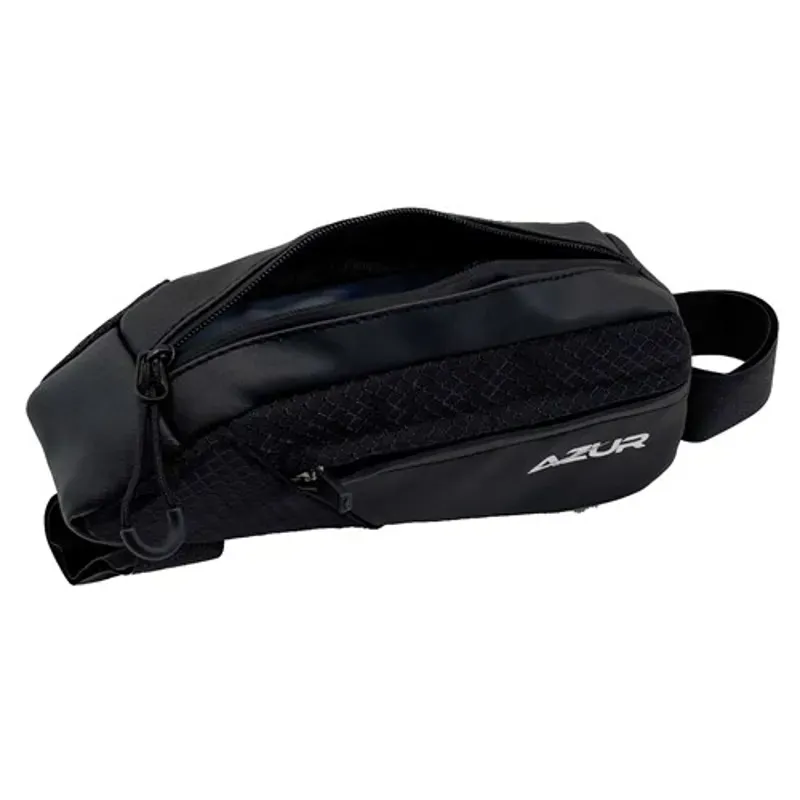 Azur Top Tube Bag in Black-2