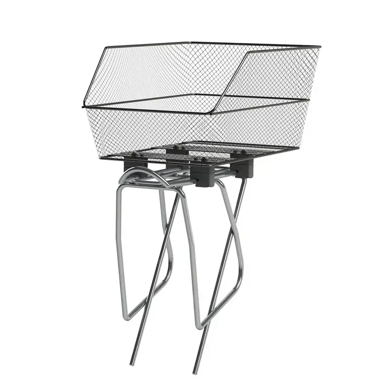 Basil Cento Multisystem NX Rear Basket in Black-1