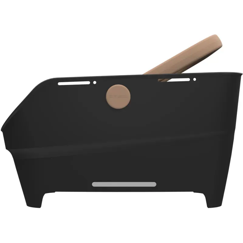 Basil Cento Neo 21l Rear Basket in Black-1