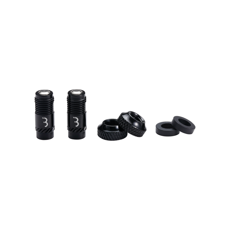 BBB BTI-165 CoreCap Valve Cap 2-piece Set in Black-1