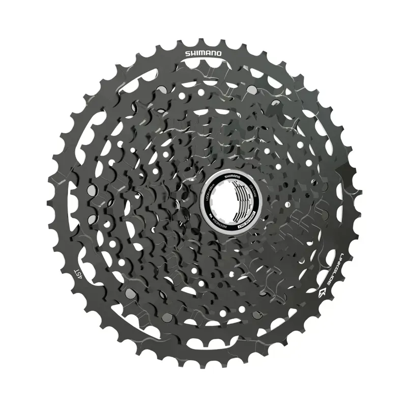 Shimano CS-LG400-11 11-speed Linkglide Cassette in Grey-1