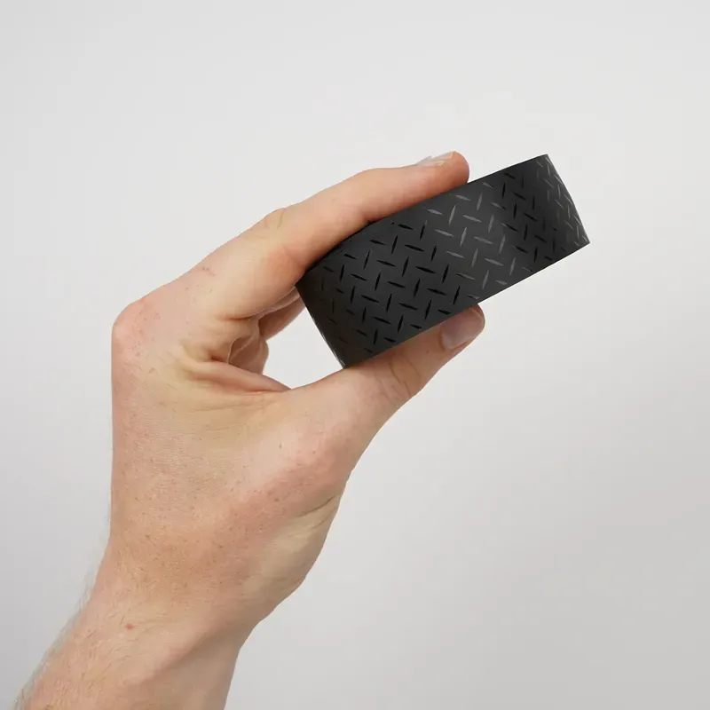 Burgh Classic Bar Tape In Checkerplate Stealth Black