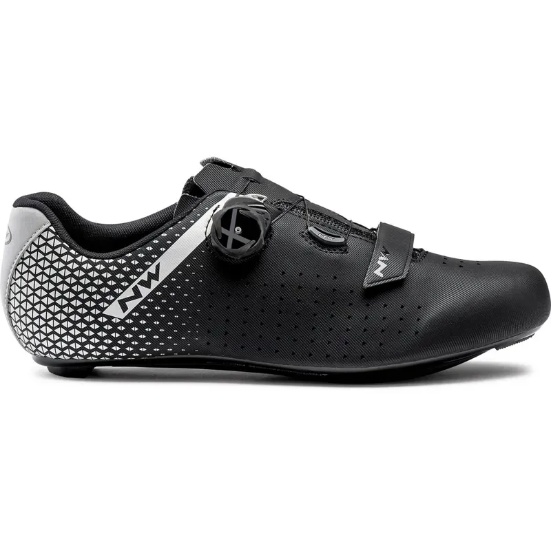 Northwave Core Plus 2 Wide Carbon Road Shoes in Black