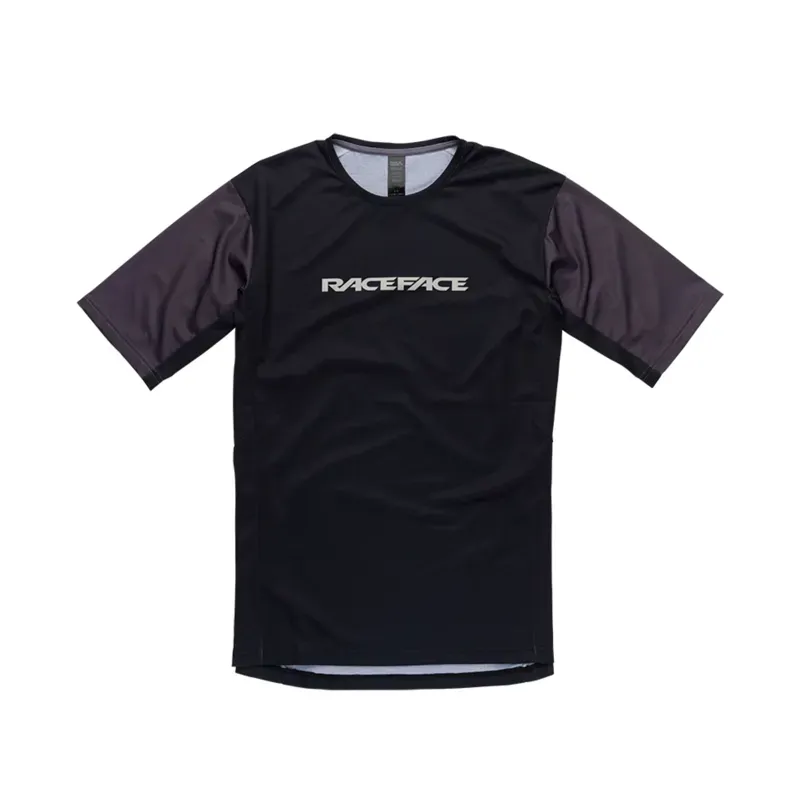 2022 Race Face Indy Short Sleeve Jersey in Black