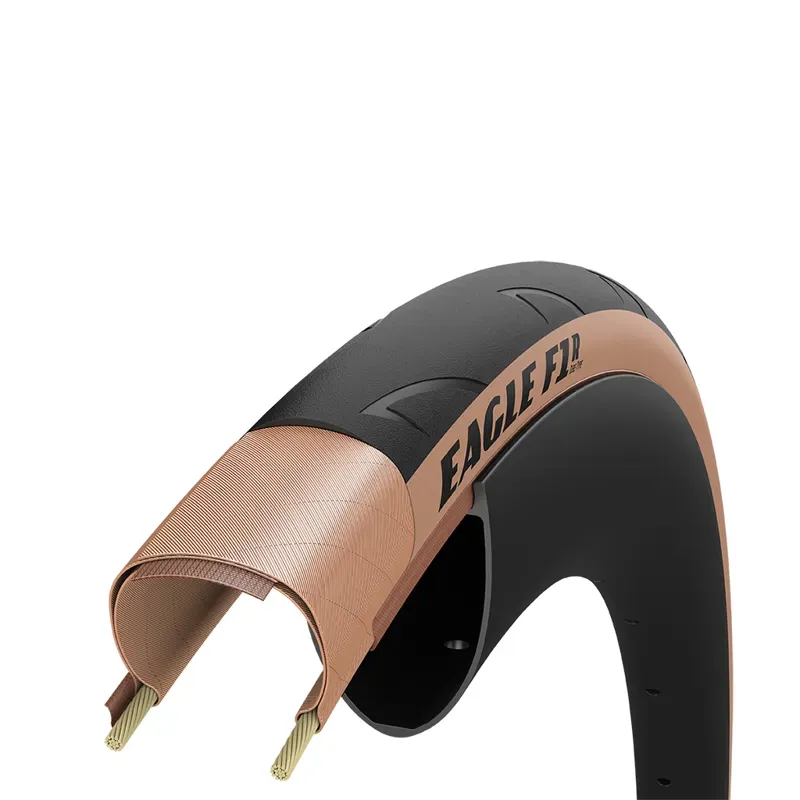 Goodyear Eagle F1 R 700x28c Tubeless Complete Tire in Tan