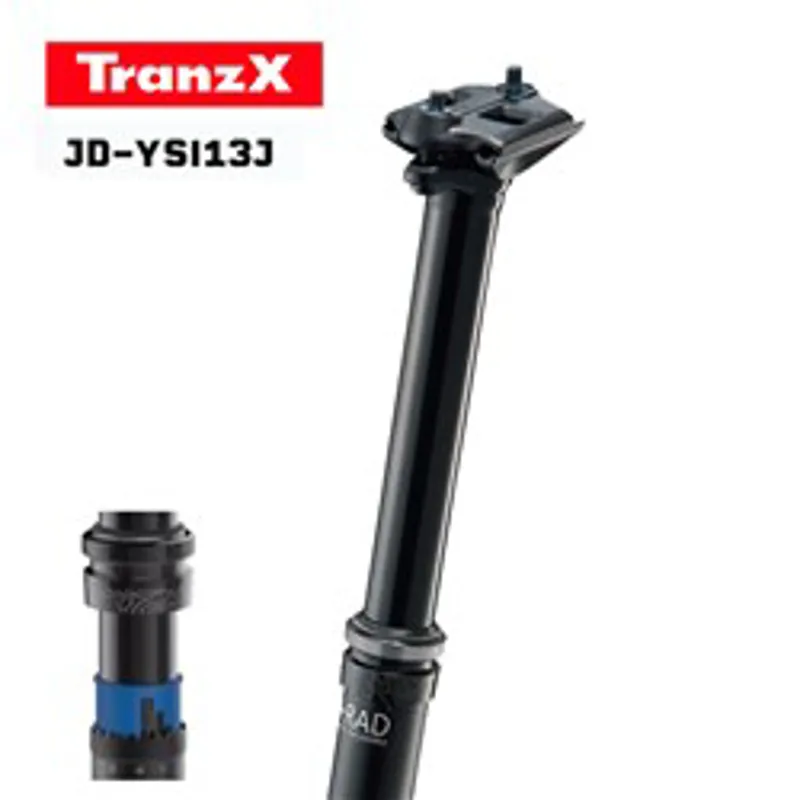 TRANZX Dropper Seat Post - Internal Cable Travel Adjustable SI13J- 30.9 / 31.6