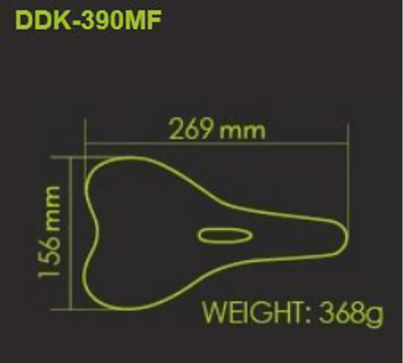 DDK Saddle 390MF Memory Foam Narrow-1