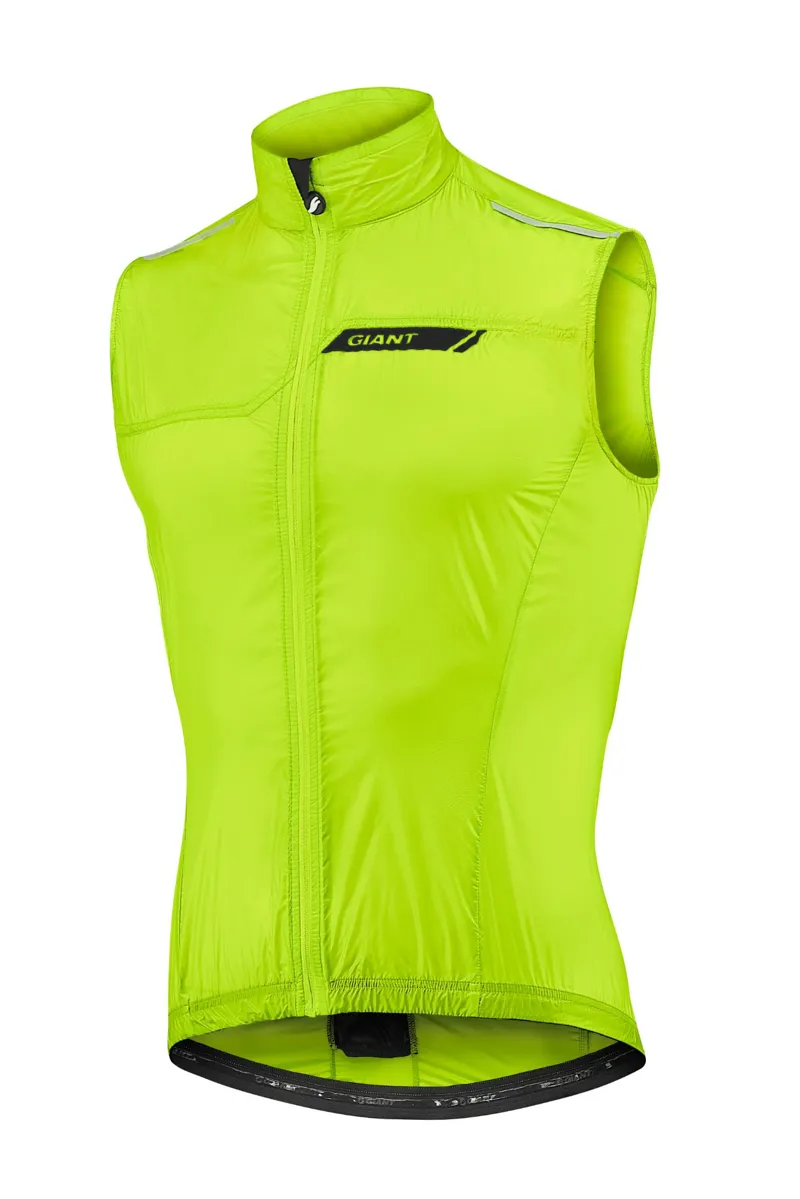 Giant Superlight Wind Vest L Neon Yellow