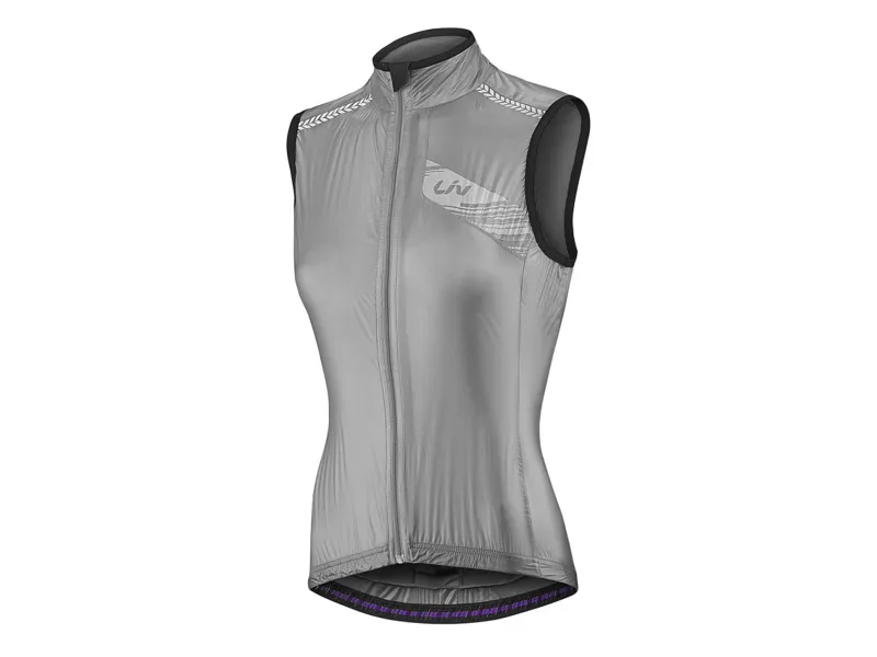 LIV Cefira Wind Vest My19 Silver S