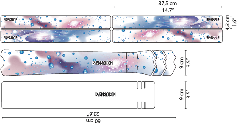 DYEDBRO FRAME PROTECTION WRAP GALAXY
