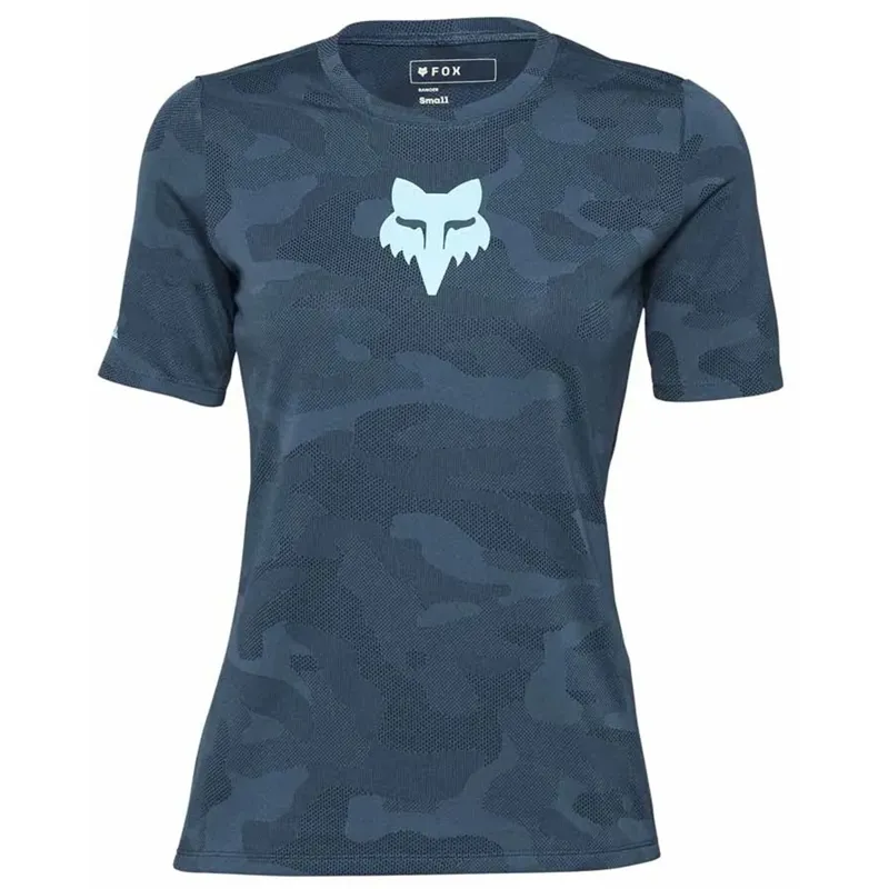 Fox W Ranger TRU DRI SS Jersey Dust Blue M
