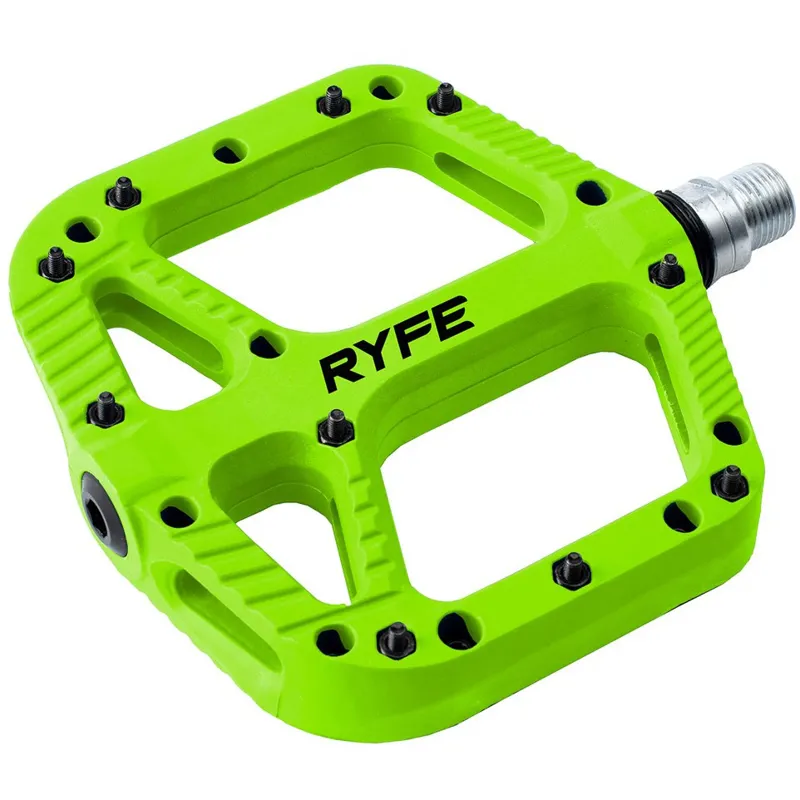 Ryfe Sasquatch Pedal GREEN Nylon Comp 9/16 SB