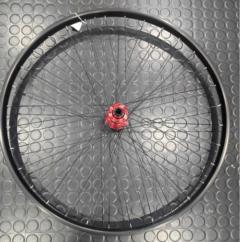 Blue Range Front Wheel 700 i30 Boost 6B Red Hub-2