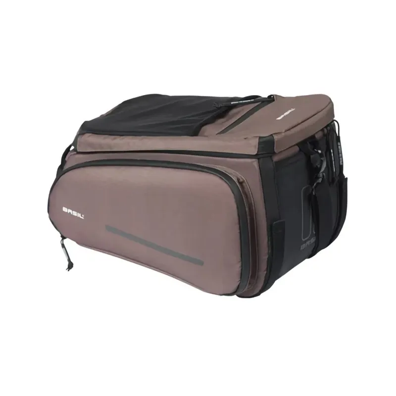 BASIL Move Trunk Bag MIK 2.0 10-26L Brown