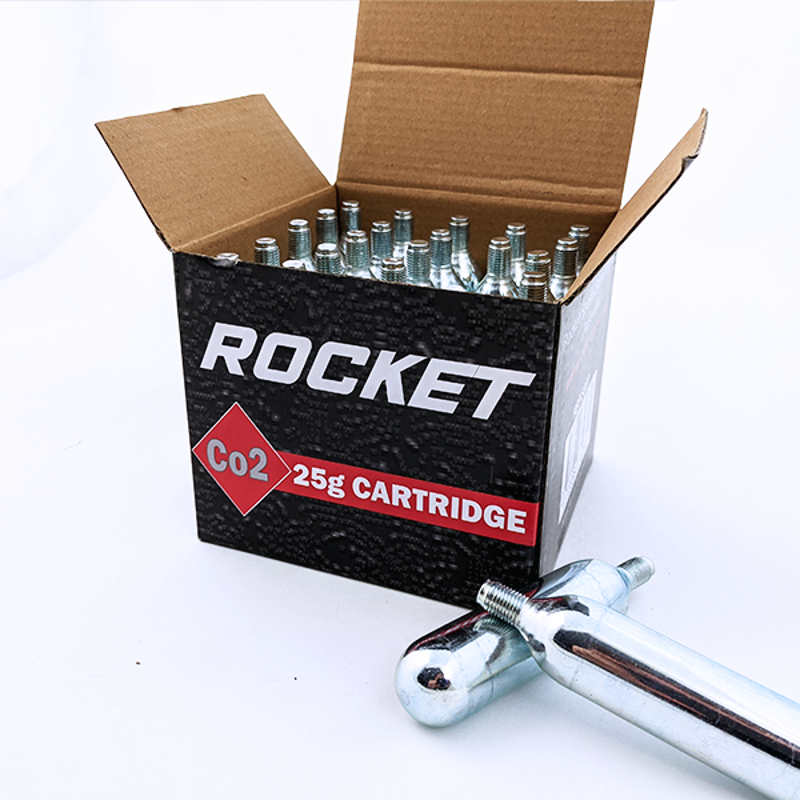ROCKET  CO2 Cartridge Cylinders 25g