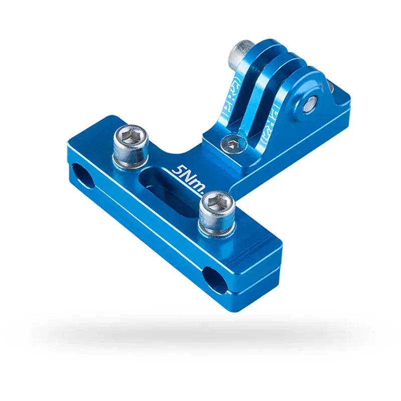 Pro Saddle Rail 1-1/8in Camera Mount in Blue