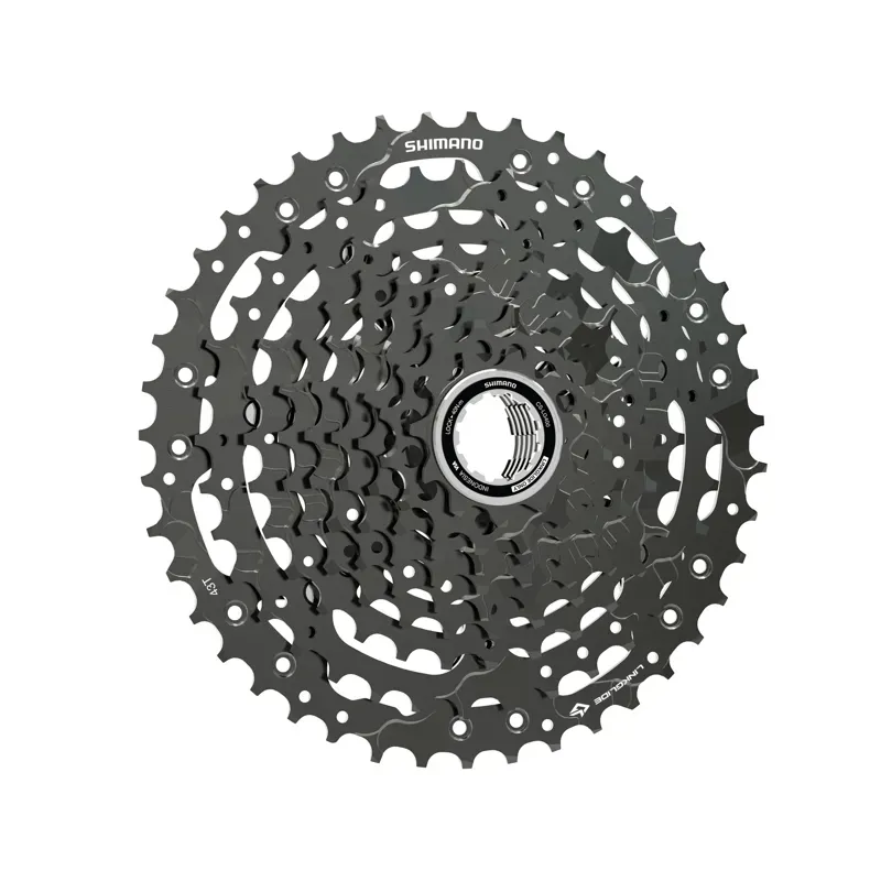 Shimano CS-LG400-10 10-speed Linkglide Cassette in Silver-2