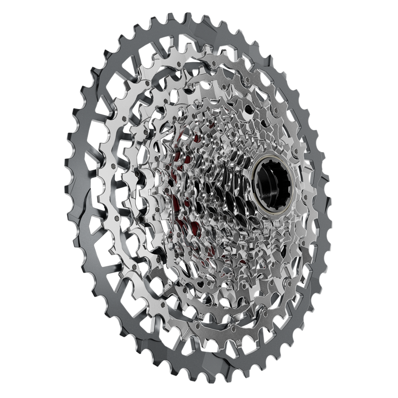SRAM XPLR E1 XG-1351 13-speed 10-46-tooth Cassette in Silver-2