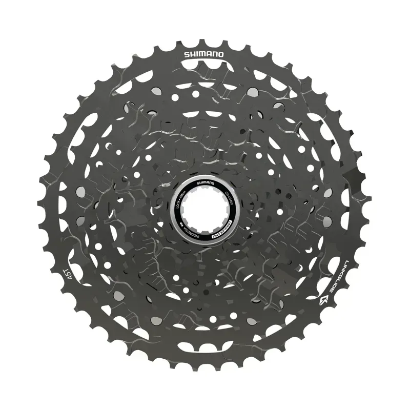 Shimano CS-LG400-11 11-speed Linkglide Cassette in Grey